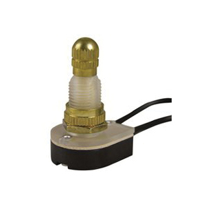GSW-61 Rotary Switch, 6/3 A, 125/250 V, SPST, Brass