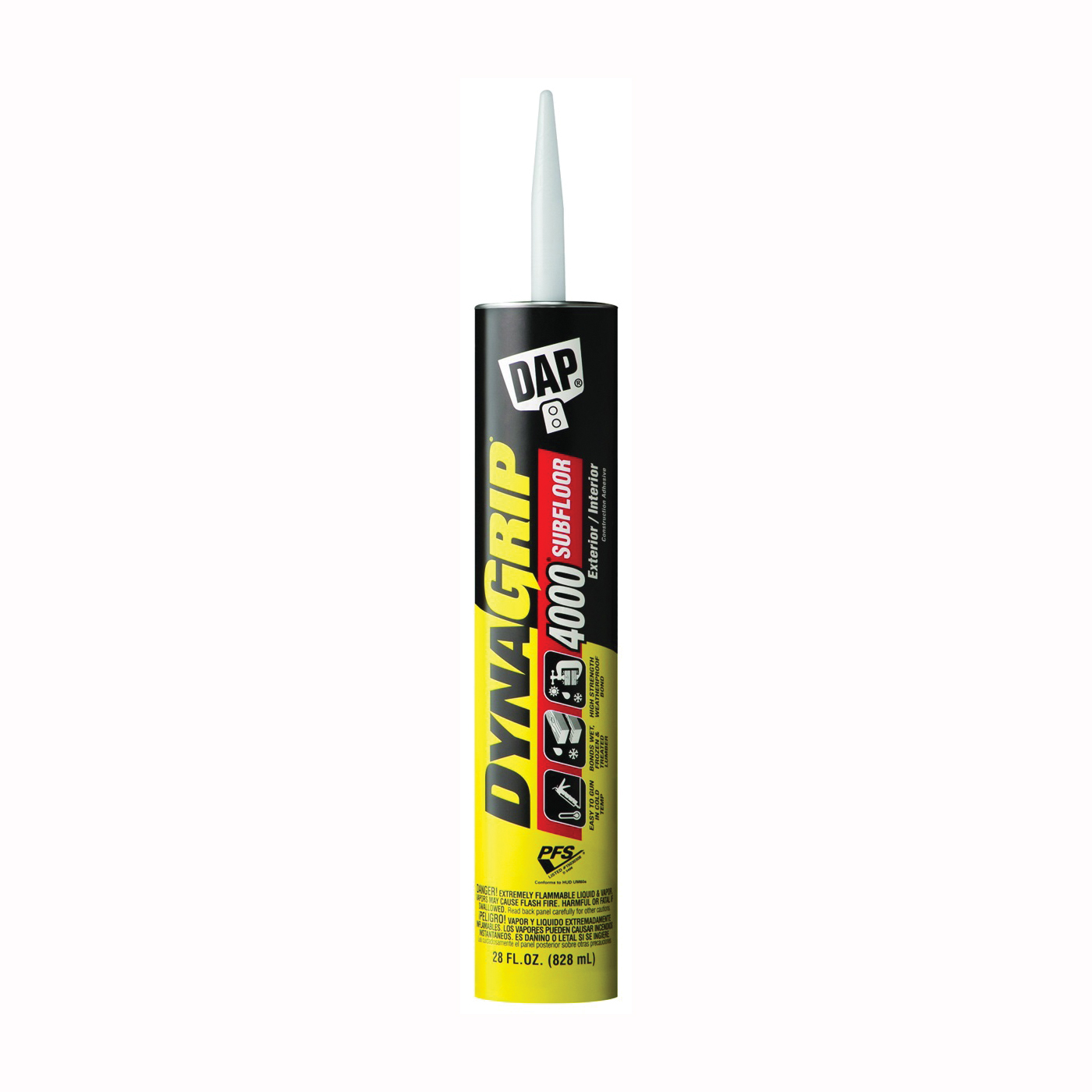 25117 Subfloor Construction Adhesive, Tan, 28 oz Cartridge
