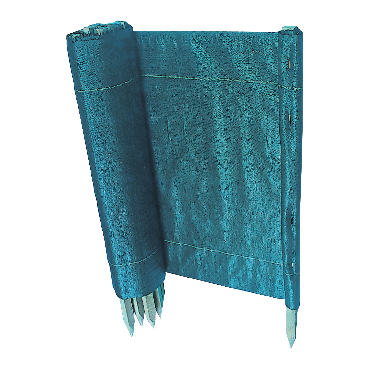 14987-0-36 Silt Fence, 100 ft L, 36 in W, 1-1/2 x 1-1/2 in Mesh, Fabric, Black