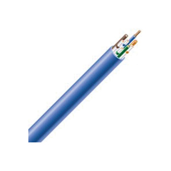 56917749 Plenum Cable, 24 AWG Wire, 4 -Conductor, Copper Conductor, FEP Insulation, PVC Sheath, 300 V