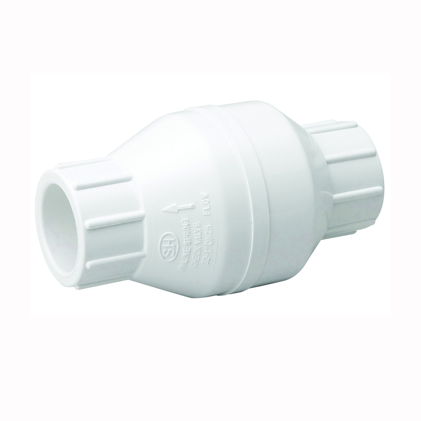 ProLine Series 101-605 Check Valve, 1 in, 200 psi Pressure, PVC Body