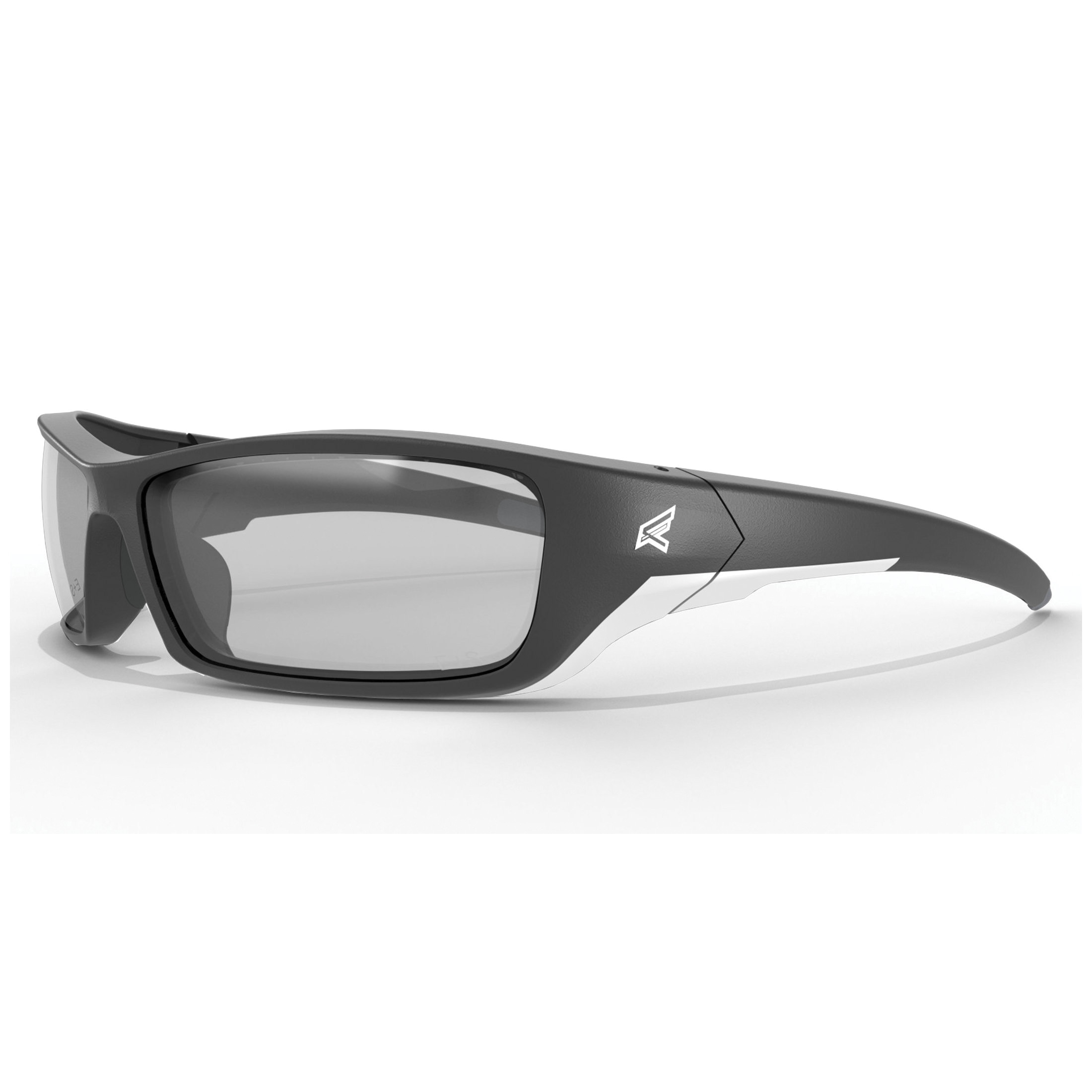 SR111AR Non-Polarized Safety Glasses, Anti Scratch Lens, Gray Lens, Black Frame, Unisex, Polycarbonate Lens, Full Frame, Nylon Frame