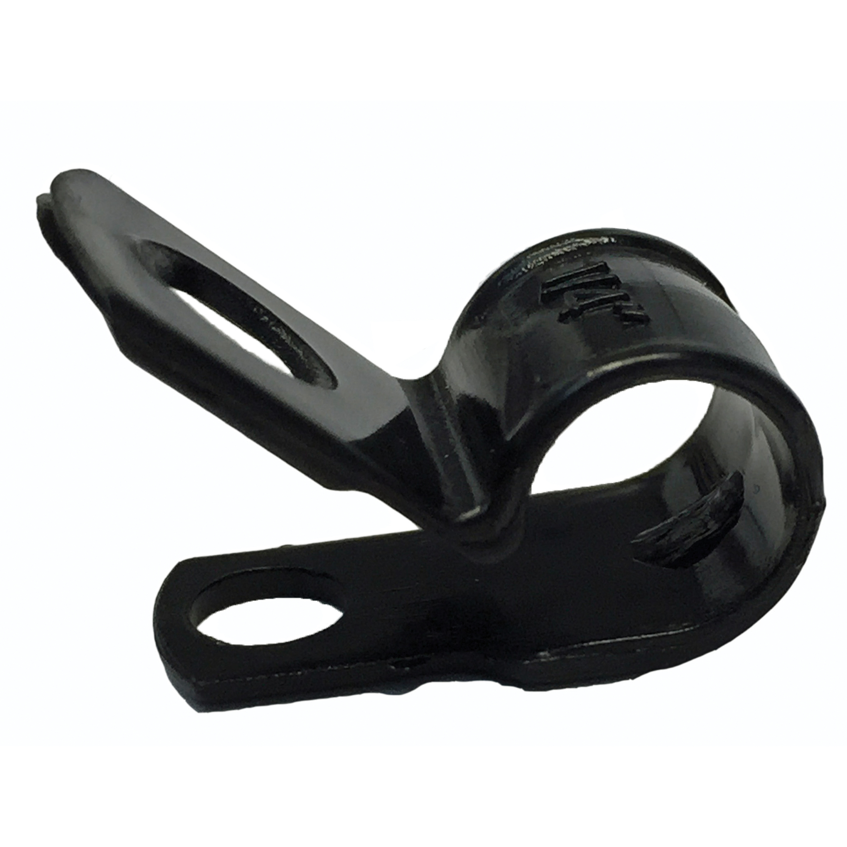 PPC-1525UVB Cable Clamp, 1/4 in Max Bundle Dia, Plastic, Black