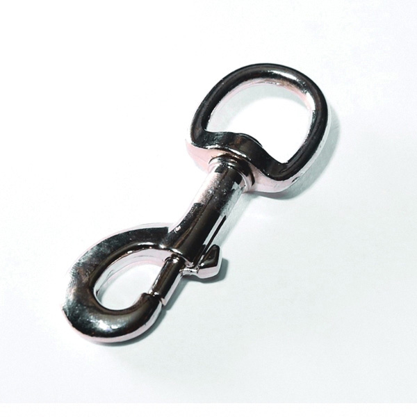 Baron 225-1 Swivel Eye Bolt Snap, 1 in, 110 lb Working Load, Zinc Aluminum Alloy, Nickel-Plated - 2