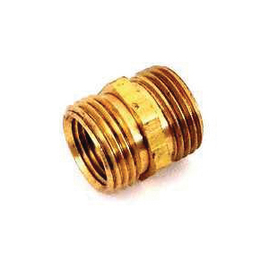 PP850-61 Hose Adapter, 3/4 x 3/4 x 1/2 in, MHT x MIP x FIP, Brass, For: Garden Hose