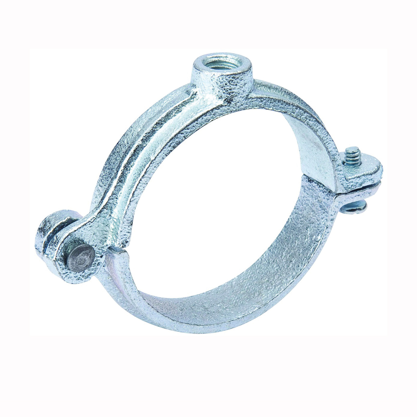 G72-125HC Split Ring Hanger, 1-1/4 in Opening, Iron