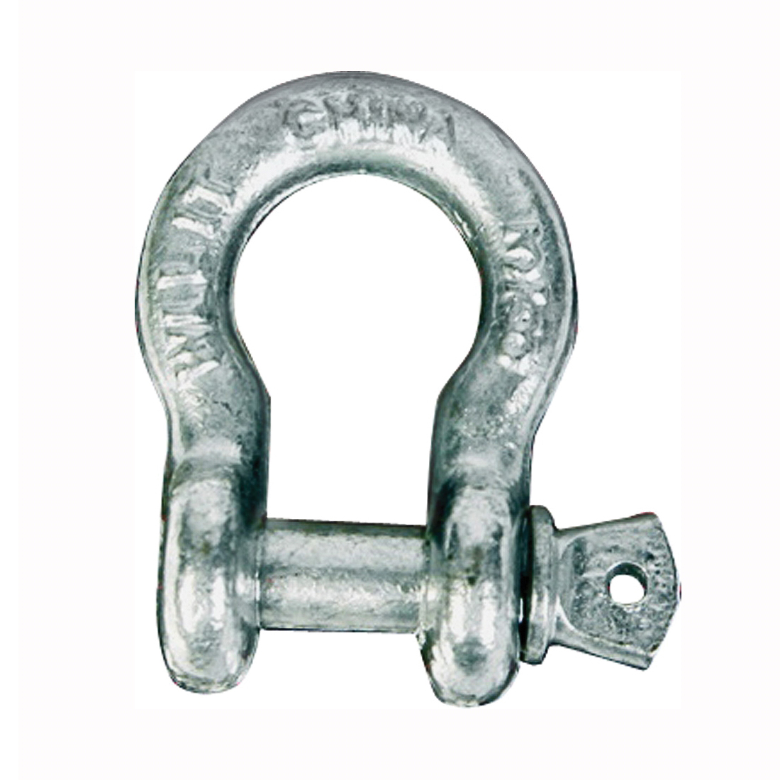 081593/MC654G Anchor Shackle, 1700 lb Working Load, Steel, Galvanized