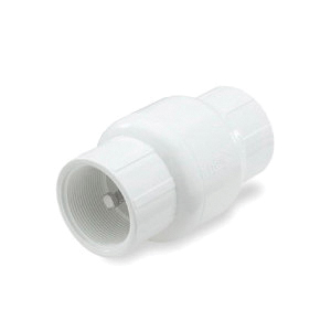 Spears KC-0500-T Spring Check Valve, 1/2 in, FNPT, 200 psi Pressure, PVC Body - 1