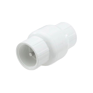 NDS 1001-15 Spring Check Valve, 1-1/2 in, FPT, 200 psi Pressure, PVC Body - 1