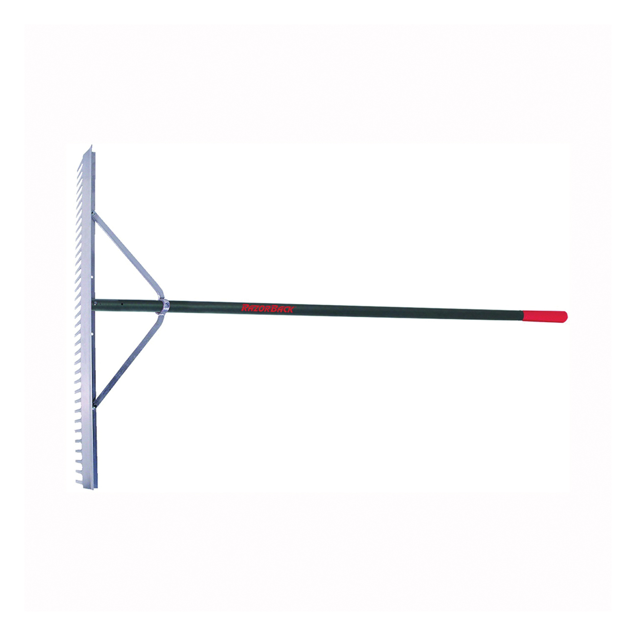 63000 Landscape Rake, 4.325 in L Head, 36 in W Head, 36-Tine, Aluminum Tine, Aluminum Head, 4-3/8 in L Tine