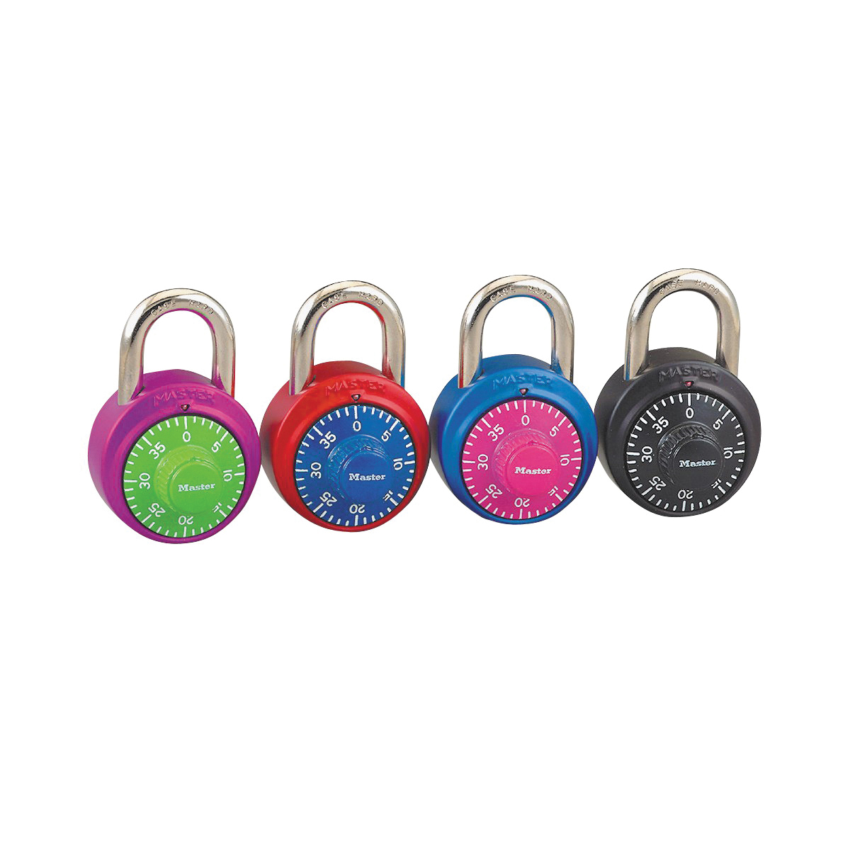 1530DCM Padlock, 9/32 in Dia Shackle, 3/4 in H Shackle, Steel Shackle, Steel Body, Anodized Aluminum