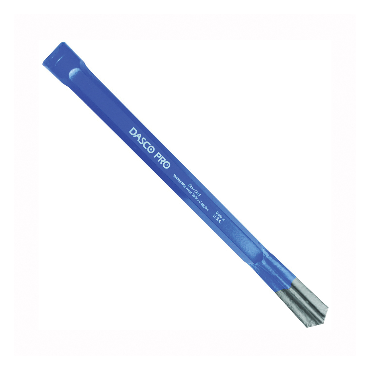 Dasco Pro 3651-0 Star Drill, 3/4 in Dia, 12 in OAL, HCS - 1