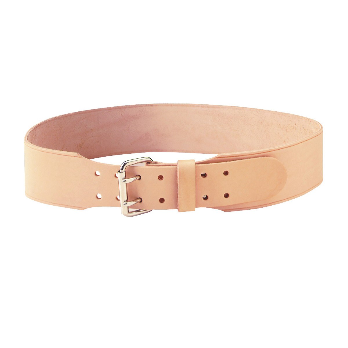 962M Work Belt, 35 to 40 in Waist, Leather, Tan