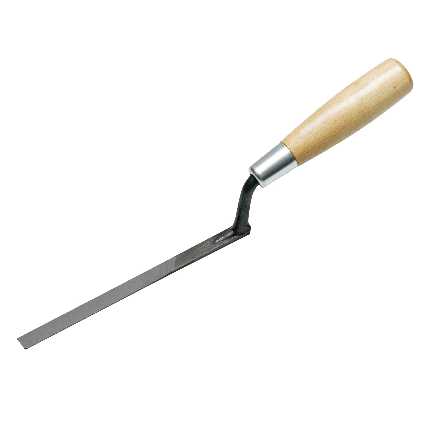 505 Tuck Pointer, 3/8 in W, 6-3/4 in L, Carbon Steel, Wood Handle