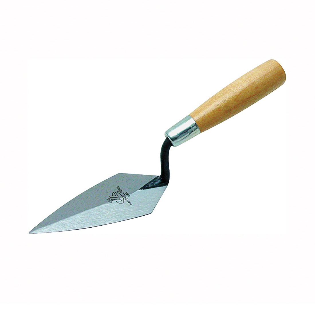 45 6 Pointing Trowel, 6 in L Blade, 2-3/4 in W Blade, HCS Blade, Hardwood Handle