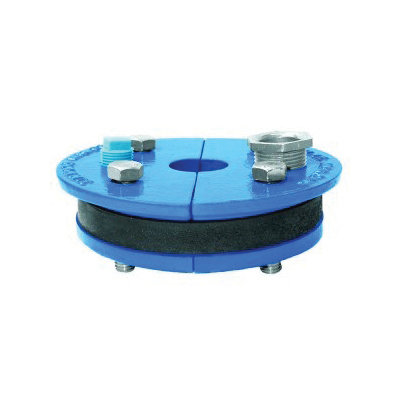 111 Single Drop Well Seal, 1 in Dia Shaft, Iron