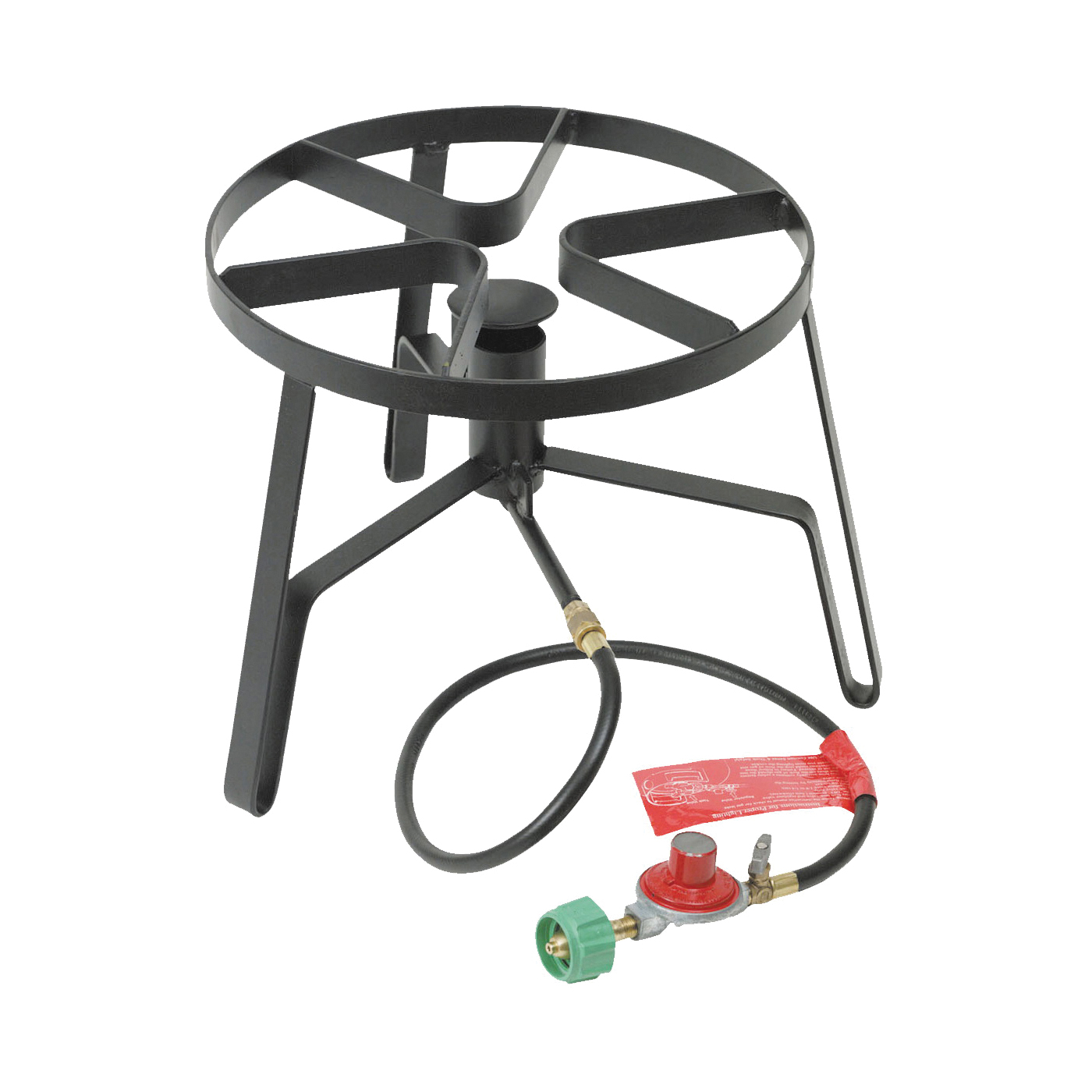 SP1 Single Jet Cooker with Hose Guard, 1-Burner, LPG, 185,000 Btu, Manual Ignition, Steel