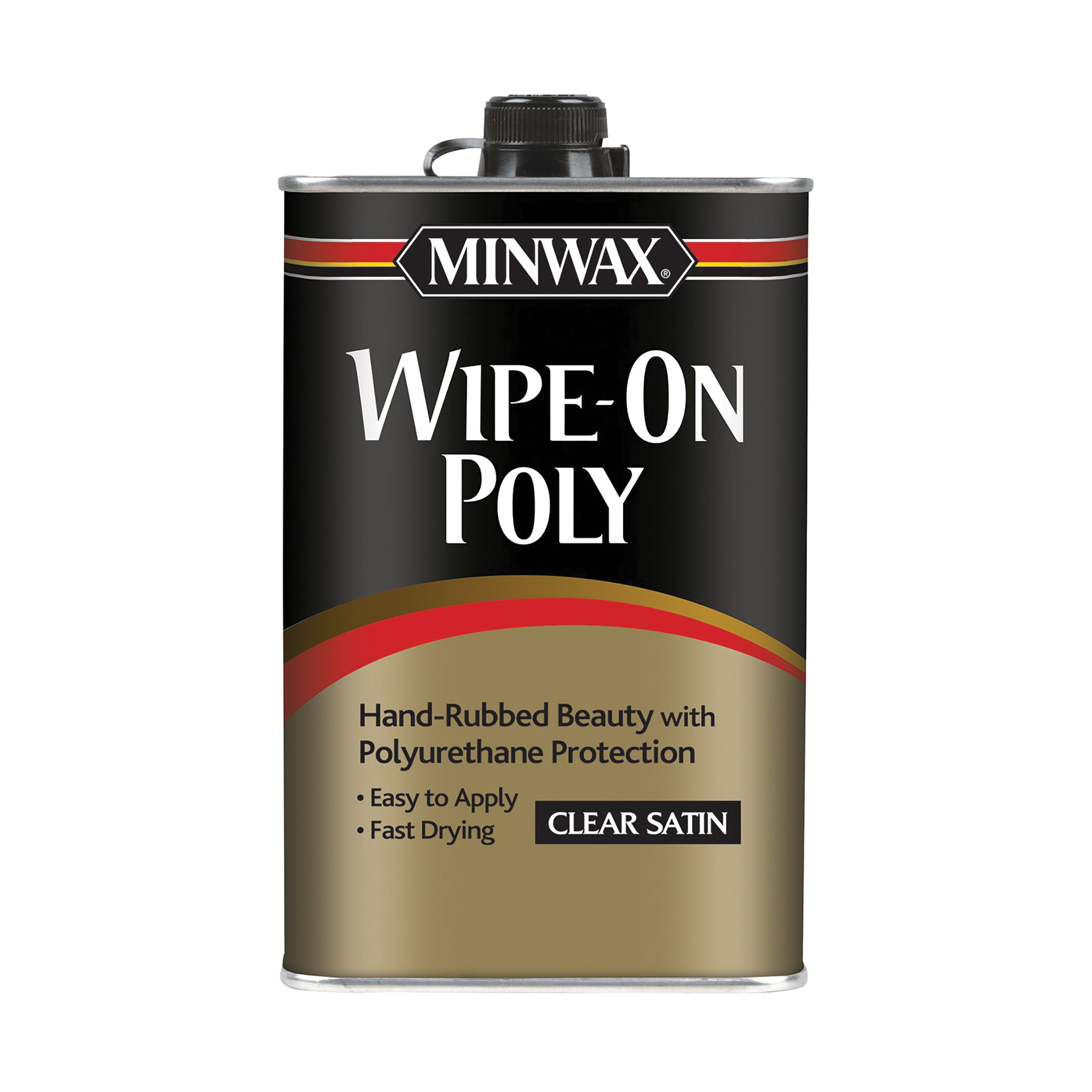 Minwax 60910000 Polyurethane, Liquid, Clear, 1 qt, Can - 1