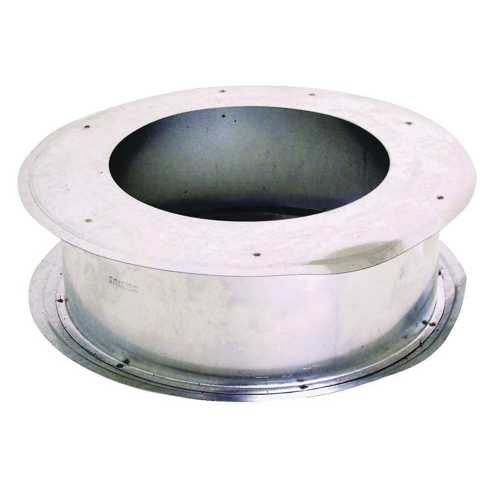 5EWT Wall Thimble, 0.018 in Gauge, Steel, Galvanized, For: Type B Gas Vent