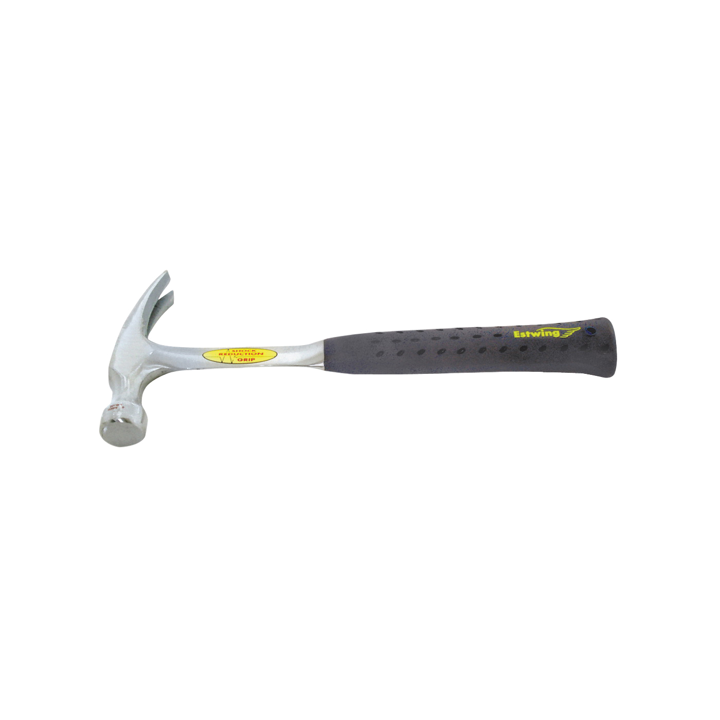 E3-16S Nail Hammer, 16 oz Head, Rip Claw, Smooth Head, Steel Head, 13 in OAL