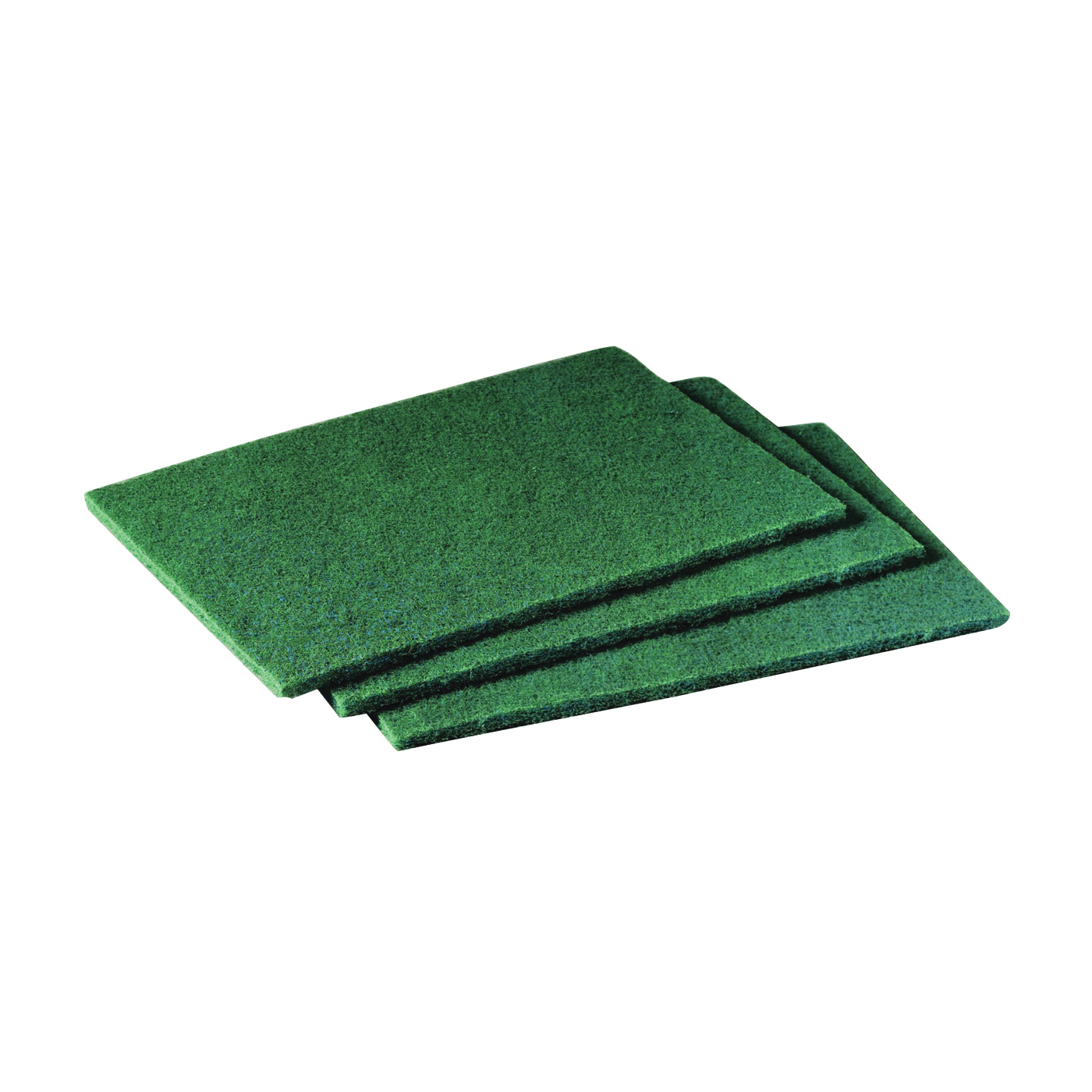96 Scouring Pad, 9 in L, 6 in W, Green