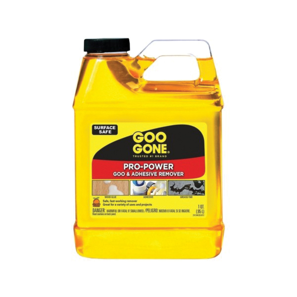 2112 Goo and Adhesive Remover, 32 oz Bottle, Liquid, Citrus, Yellow