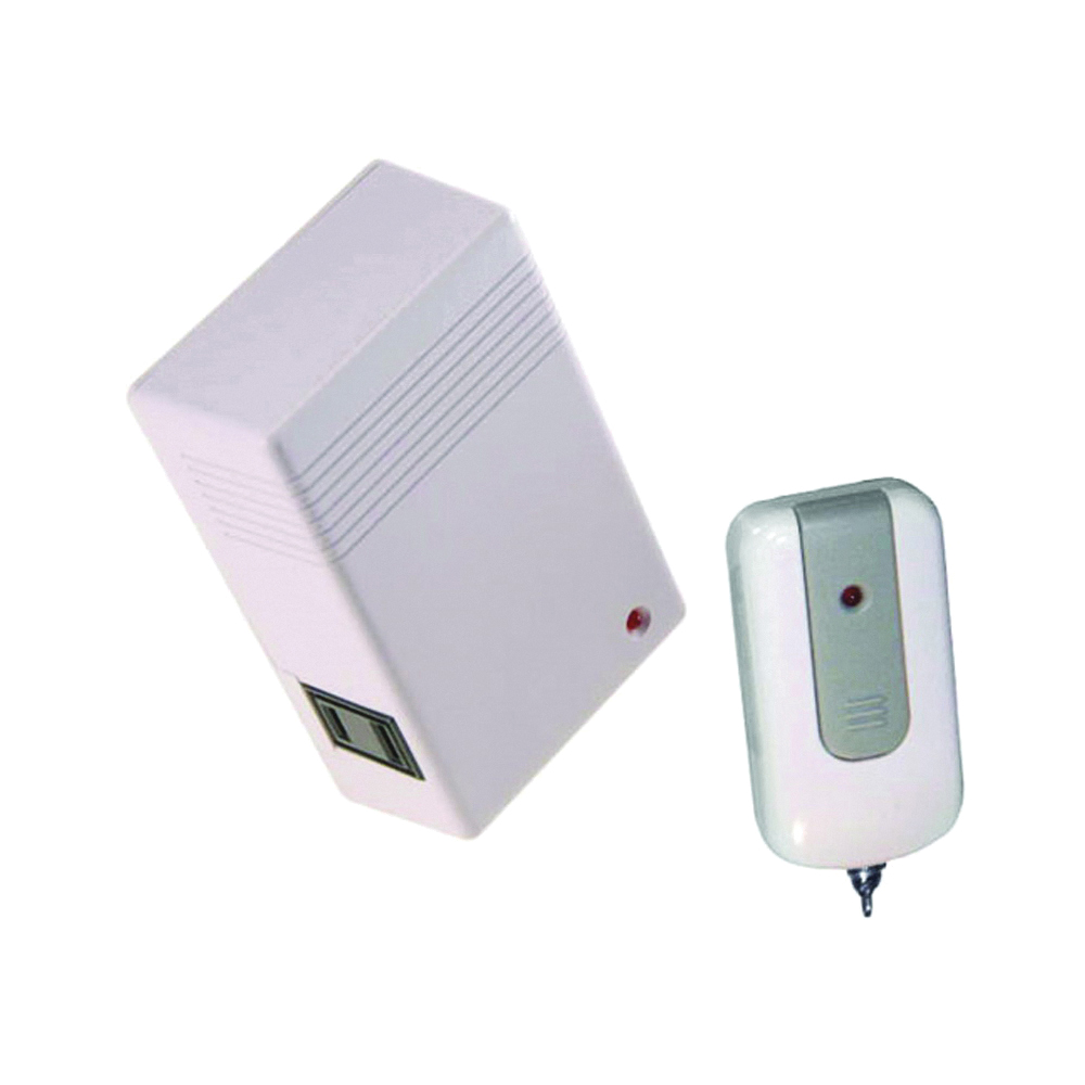 RFK1606LC Wireless Remote Fob, 15 A, 120 V, 1875 W, CFL, Incandescent, LED Lamp, 100 ft, White