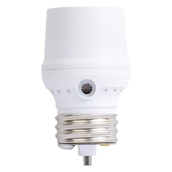 SLC5BCW-4 Light Control, 120 V, 100 W, CFL, Halogen, Incandescent, LED Lamp, White
