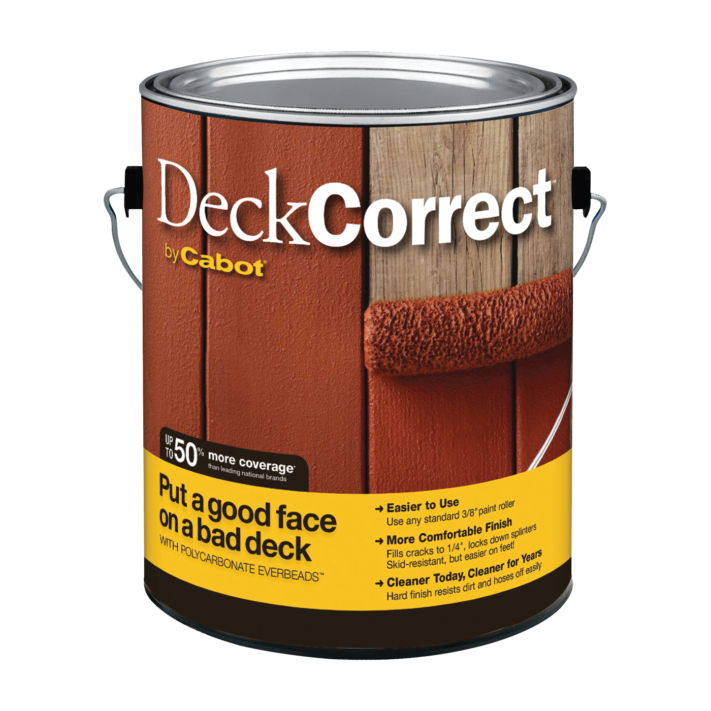 140.0025200.007 Deck Coating, Solid, Tint Base, Liquid, 1 gal, Can