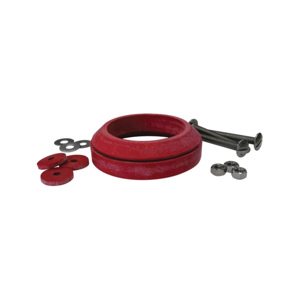 481BP Tank-to-Bowl Gasket, 3 in ID x 4-1/4 in OD Dia, Sponge Rubber, Red, For: 3 in 2-Piece Toilet Tanks