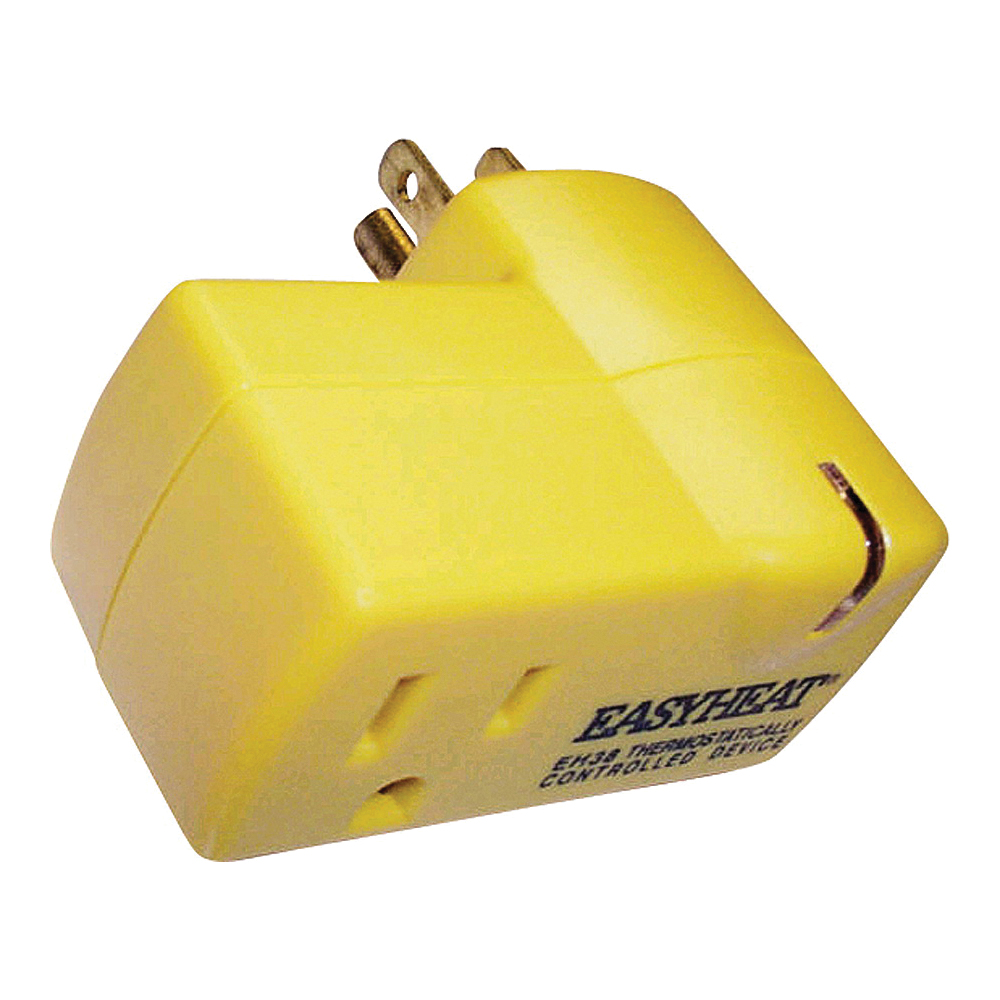 EH38 Pre-Set Thermostat, 15 A, 125 V, Yellow