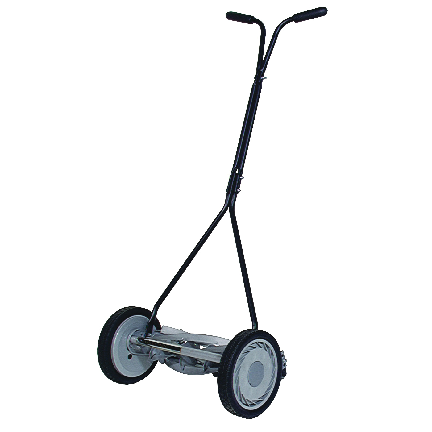 415-16 Reel Lawn Mower, 16 in W Cutting, 5 -Blade, T-Shaped Handle