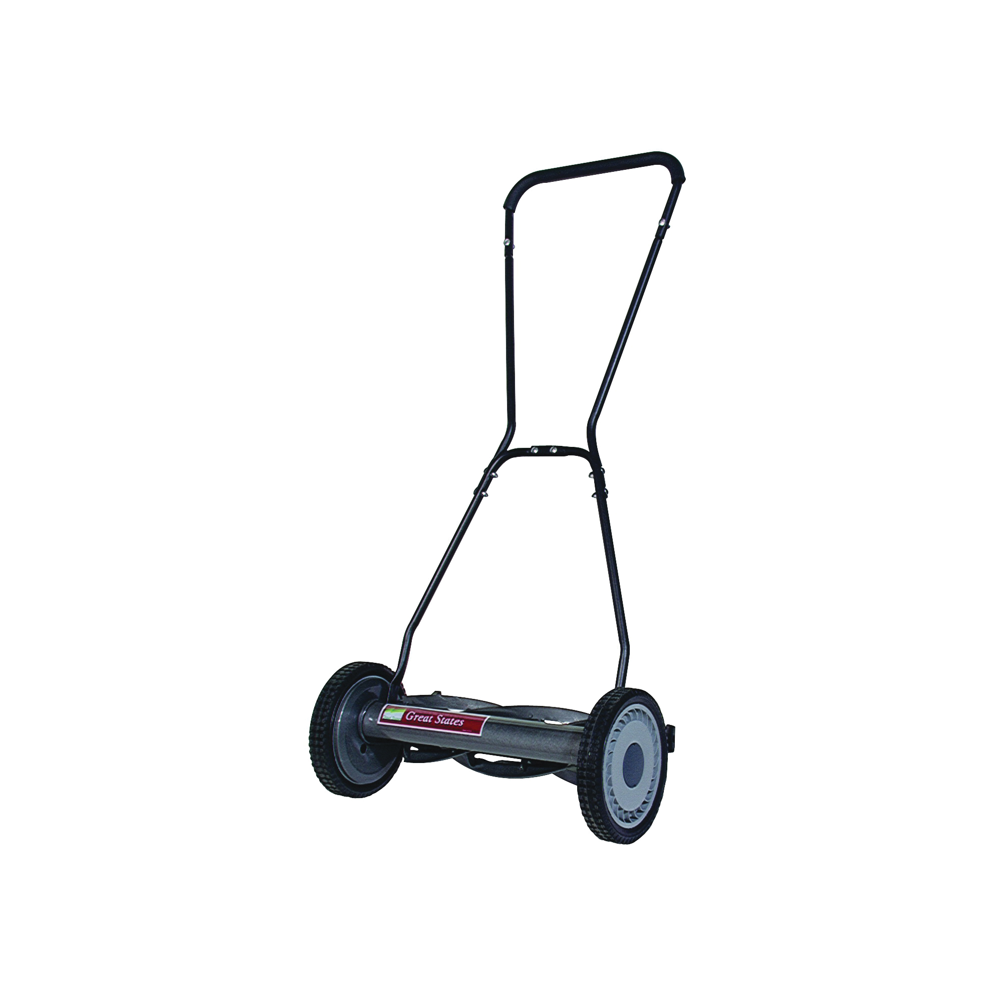 815-18 Reel Lawn Mower, 18 in W Cutting, 5 -Blade, Smooth Blade, Foam Grip Handle