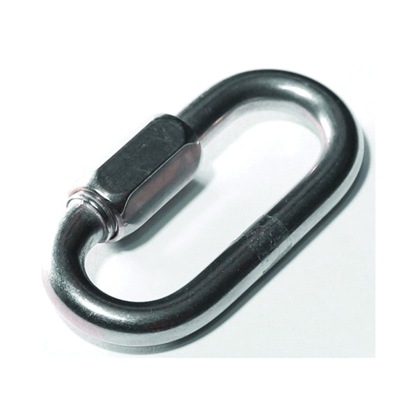 Baron 7350ST-1/4 Quick Link, 1/4 in Trade, 660 lb Working Load, 316 Stainless Steel, Polished - 1