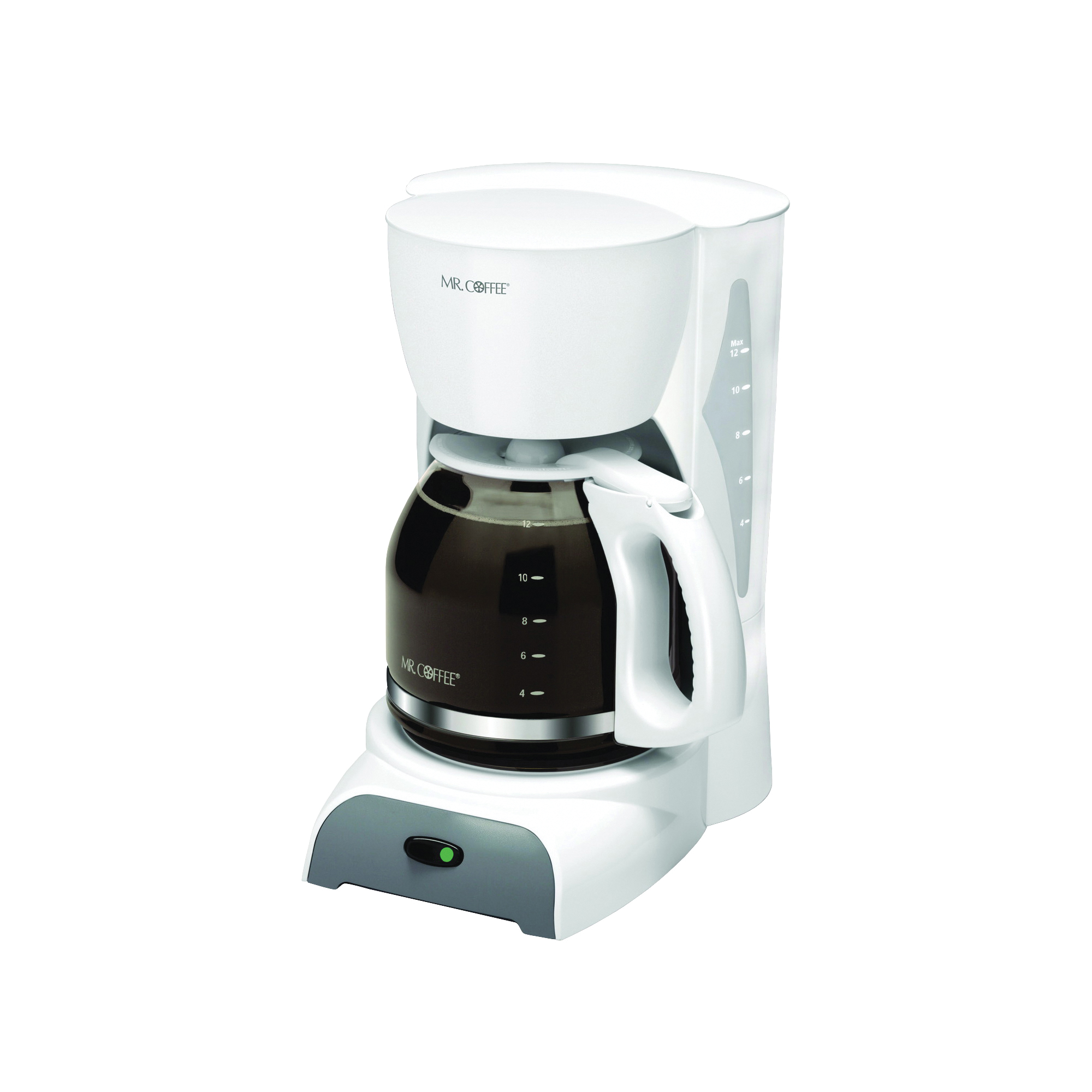 SK12-RB Classic Coffee Maker, 12 Cups Capacity, 900 W, White