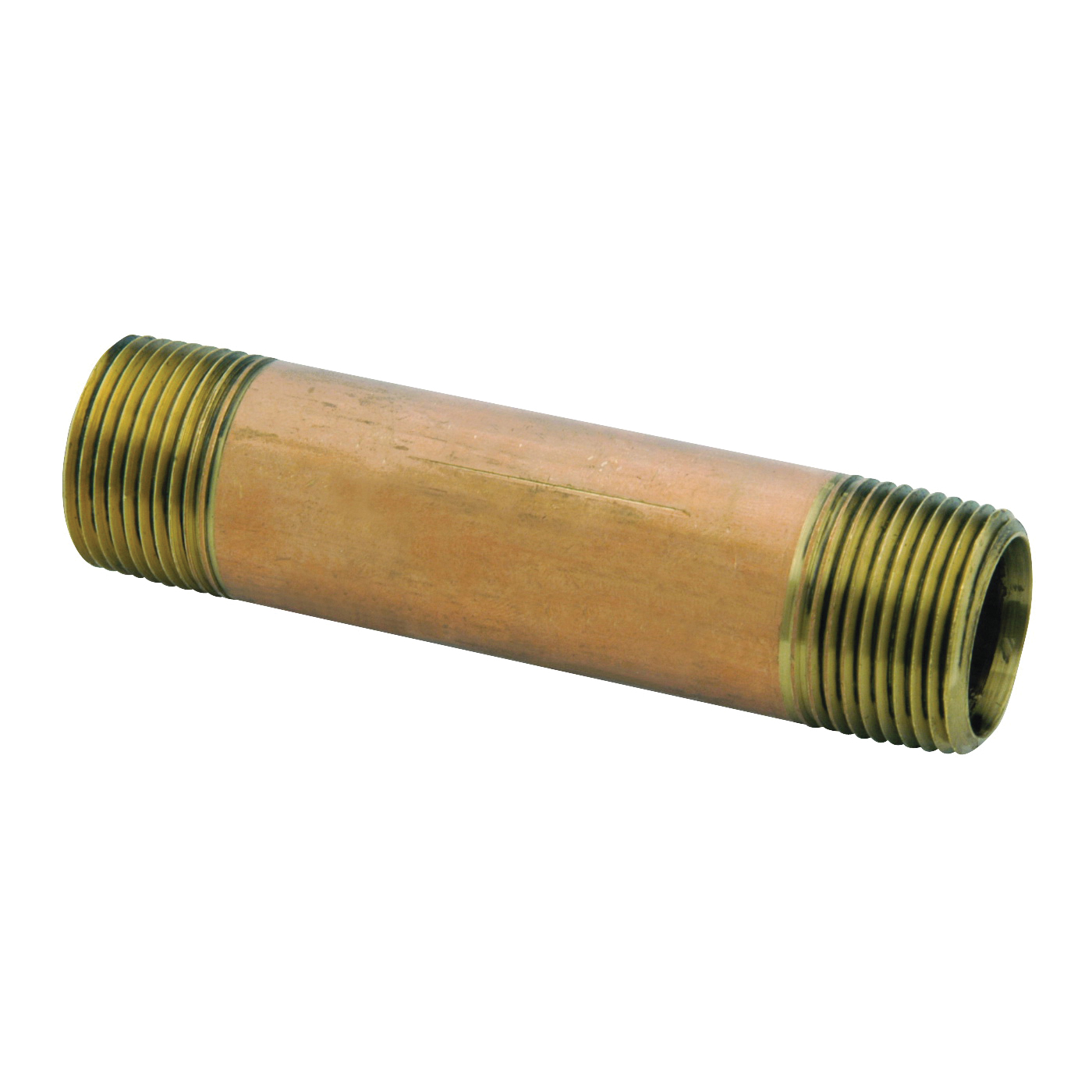 38300-1240 Pipe Nipple, 3/4 in, NPT, Brass, SCH 40 Schedule, 810 psi Pressure, 4 in L
