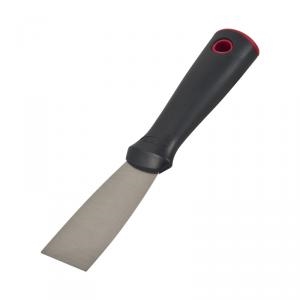 04101 Putty Knife, 1-1/2 in W Blade, HCS Blade, Polypropylene Handle, Ergonomic Handle