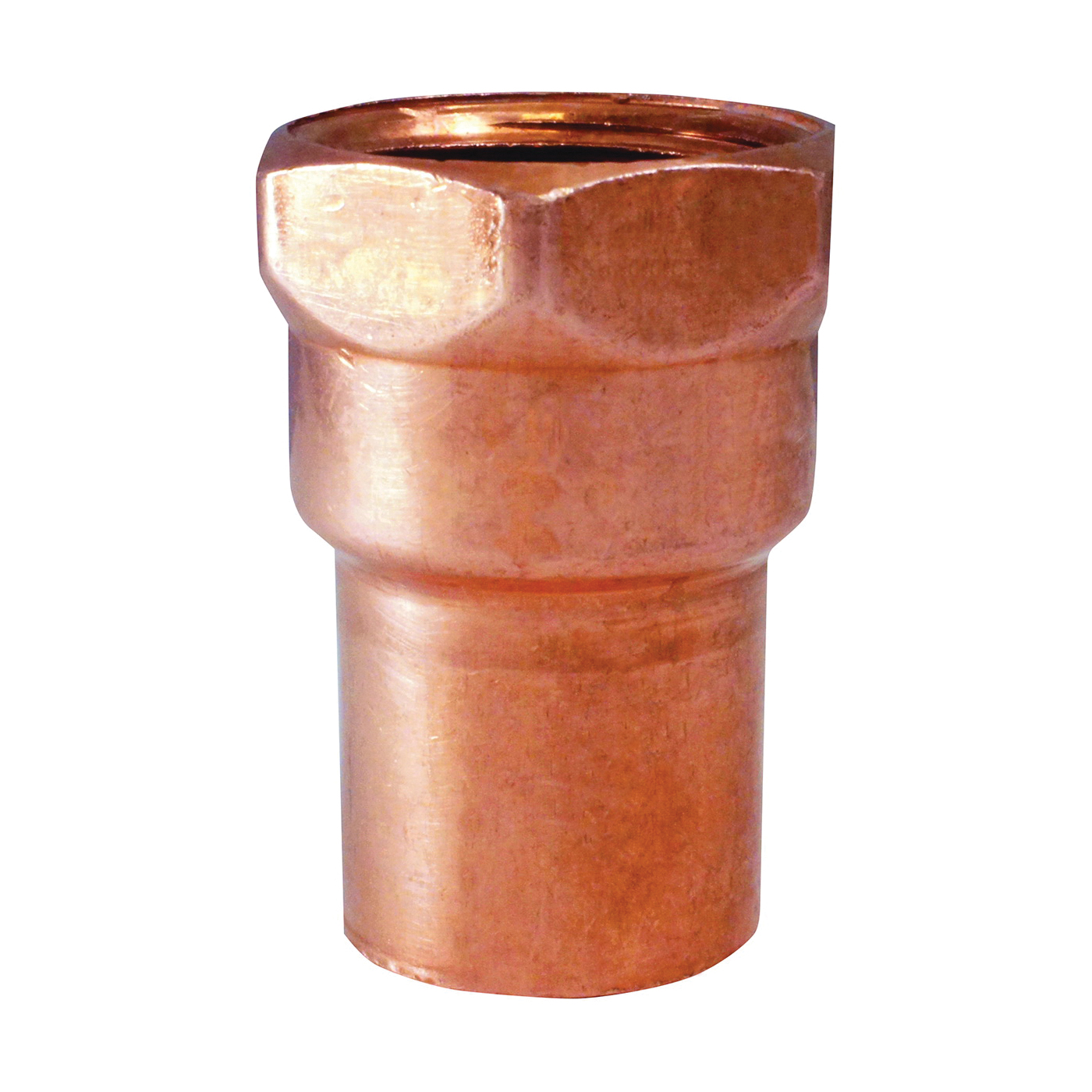 103 Series 30110 Pipe Adapter, 1/4 in, Sweat x FNPT, Copper