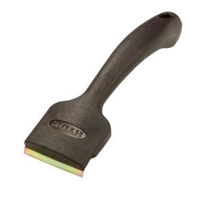 Black & Silver 10520 Pull Scraper, 1/2 in W Blade, 2-Edge Blade, HCS Blade, Polypropylene Handle, 9 in OAL
