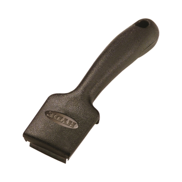 Black & Silver Lifetime Series 10530 Pull Scraper, 1-1/2 in W Blade, 4-Edge Blade, HCS Blade, Polypropylene Handle