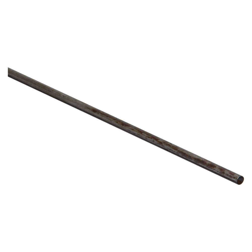 4055BC Series N266-080 Smooth Rod, 3/16 in Dia, 48 in L, Steel, Plain