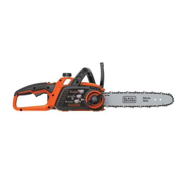 Black+Decker LCS1240 Chainsaw, Battery Included, 2 Ah, 40 V, Lithium-Ion, 4 in Cutting Capacity, 12 in L Bar - 2