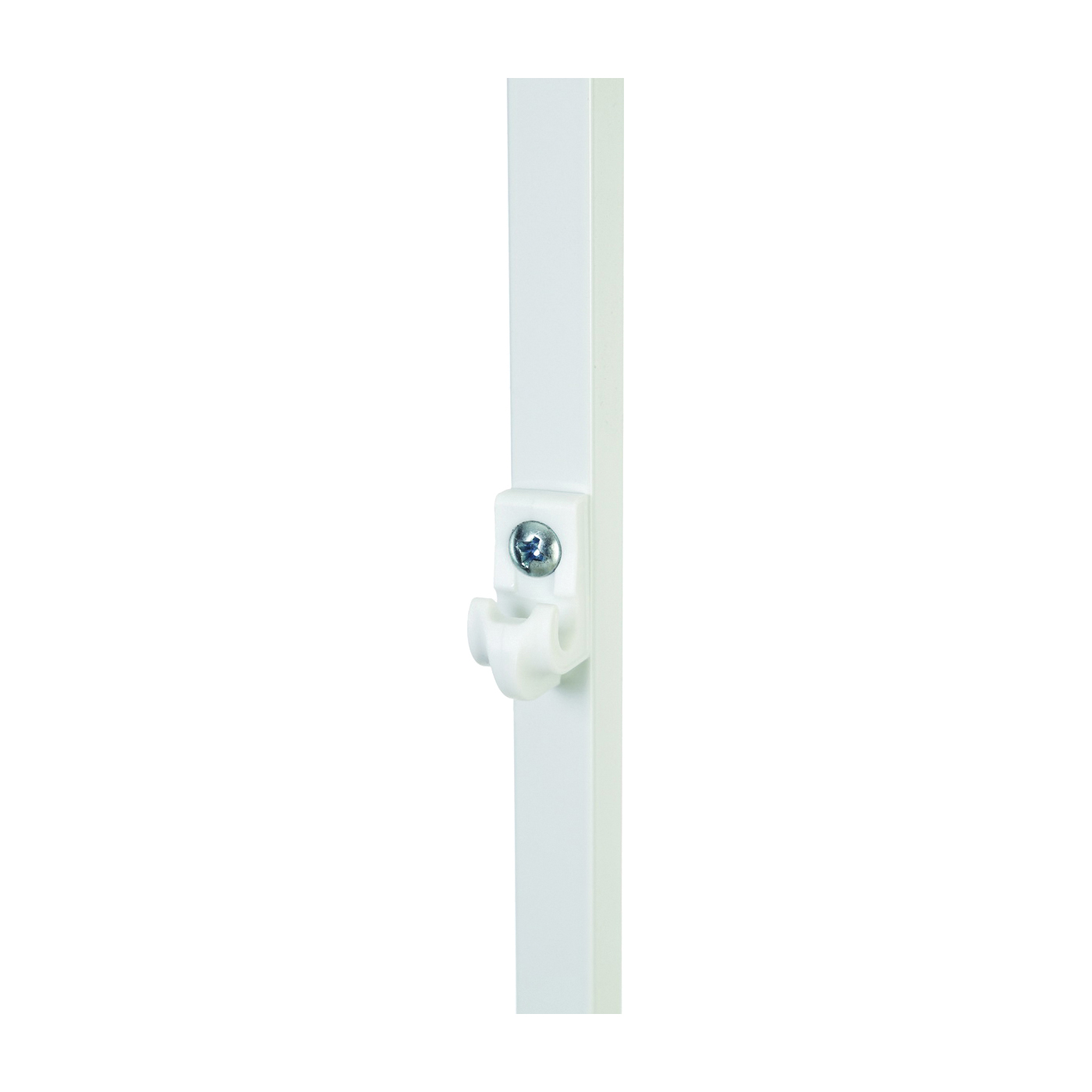 1009 Shelf Support Pole, Steel, White