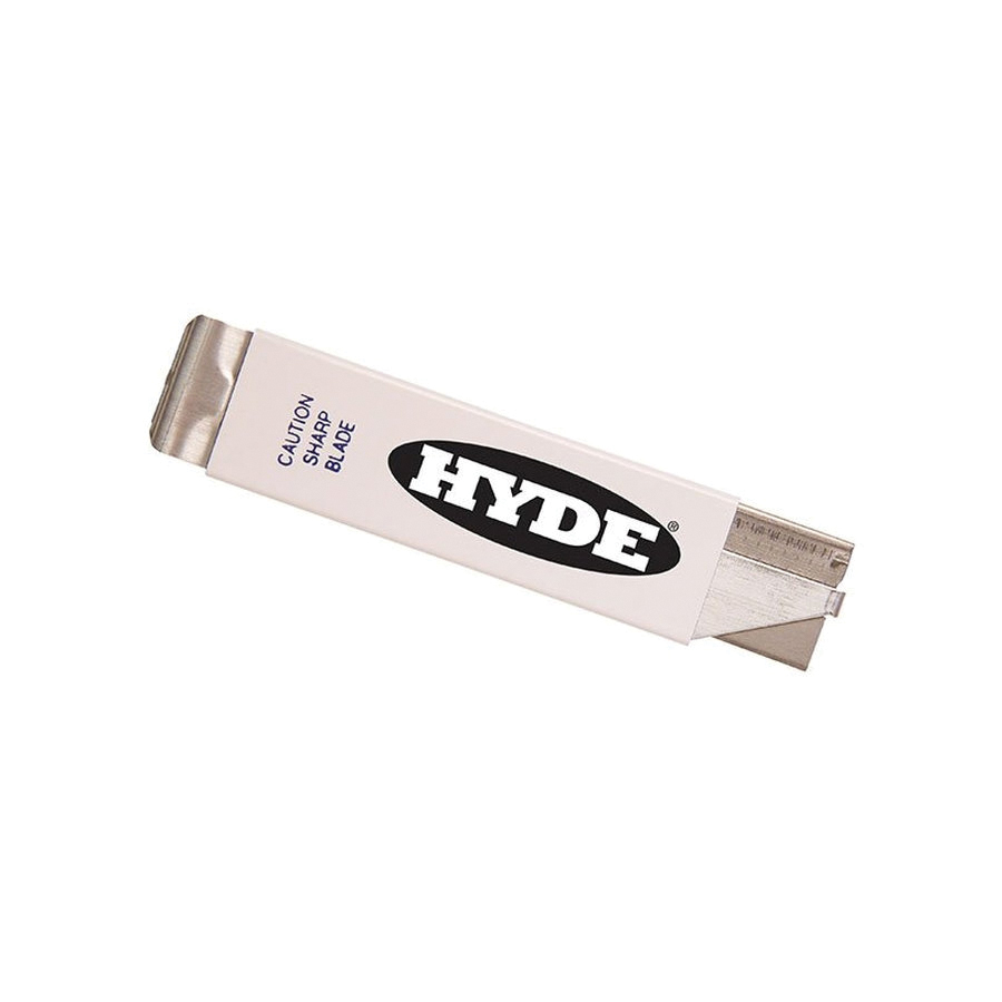 42005 Carton Cutter, 5-7/8 in L Blade, Steel Blade, Metal Handle White Handle