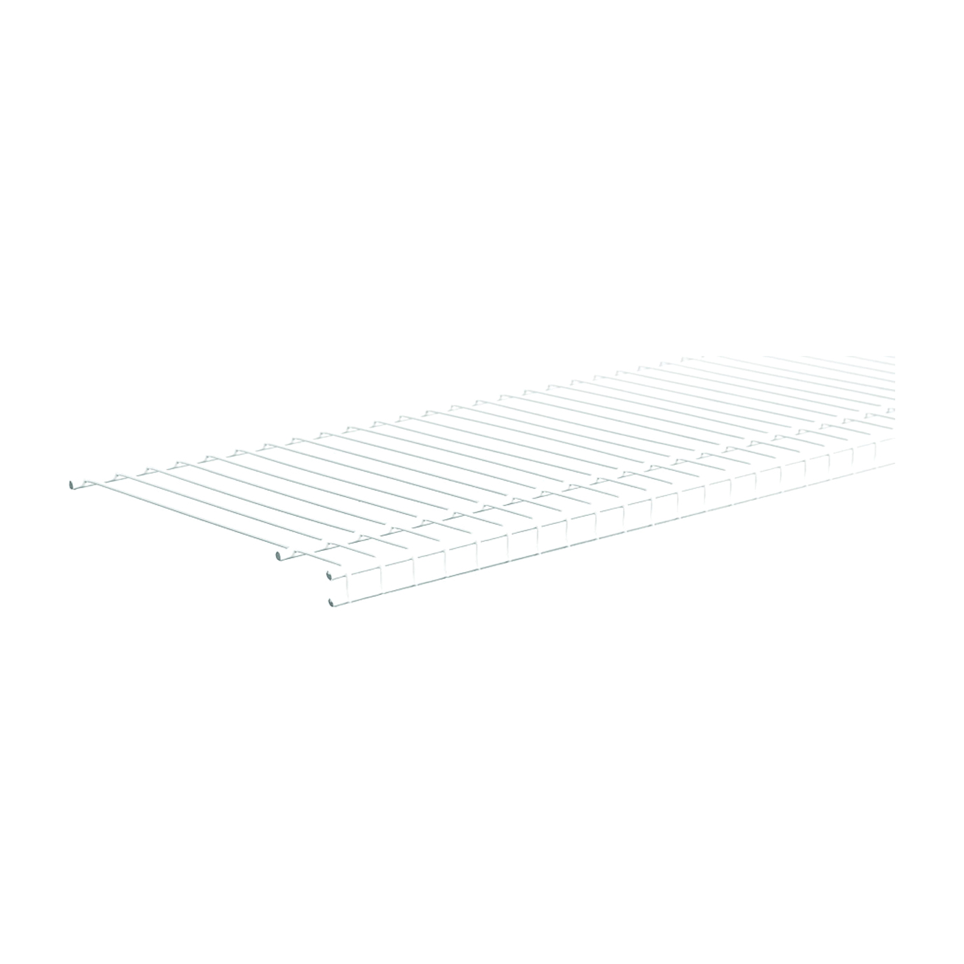 SuperSlide 4735 Wire Shelf, 70 lb, 1-Level, 16 in L, 72 in W, Steel, White