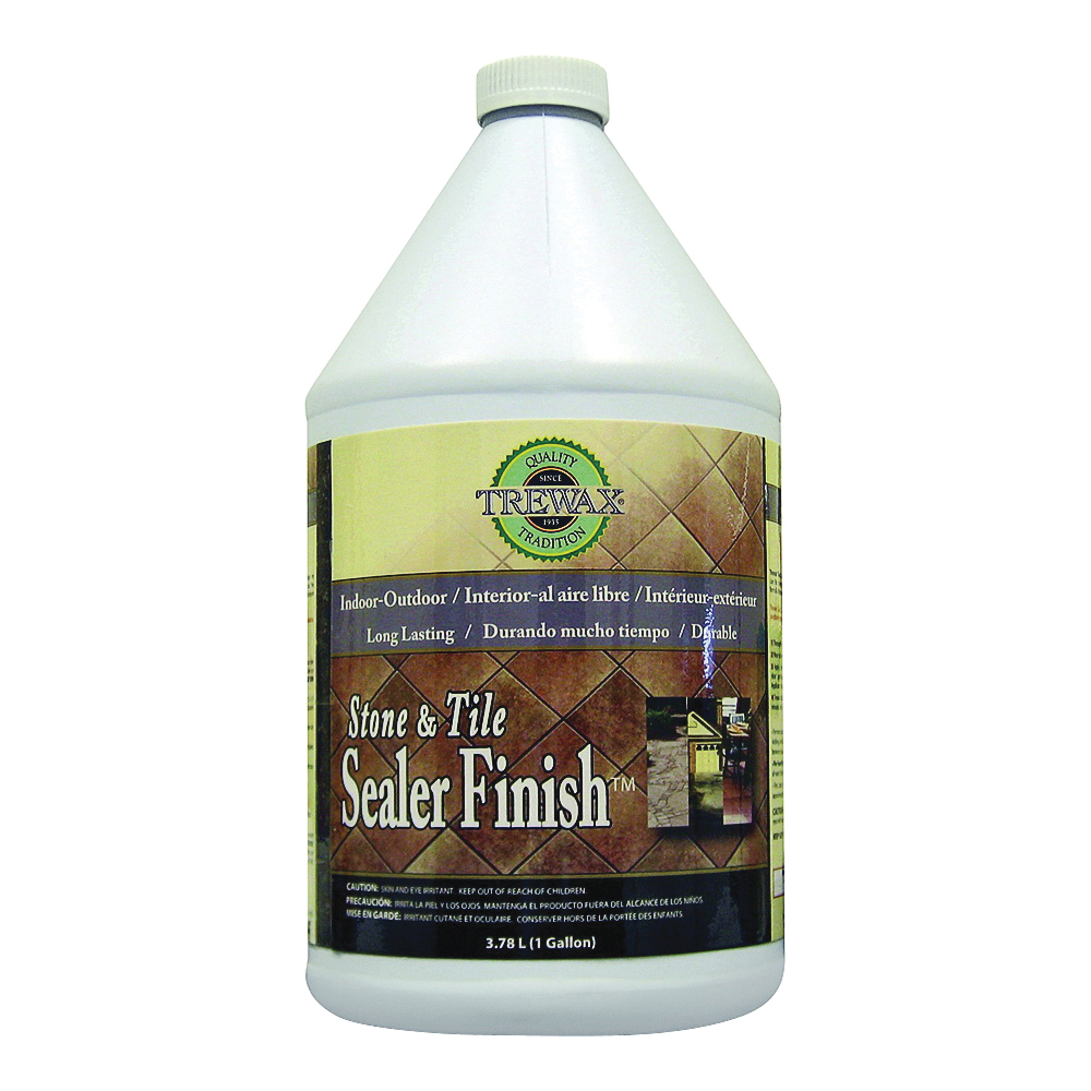 887171970 Stone and Tile Floor Sealer, 1 gal Bottle, Liquid, Low, Clear