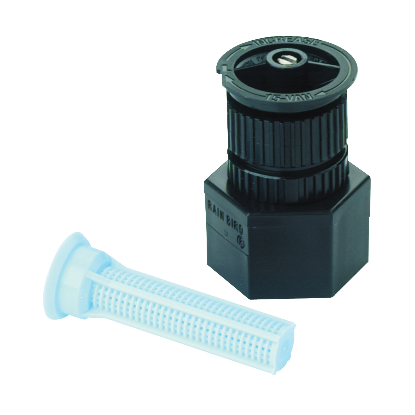 A17F Shrubbery Spray Nozzle, 1/2 in Connection, FNPT, 15 ft, Plastic