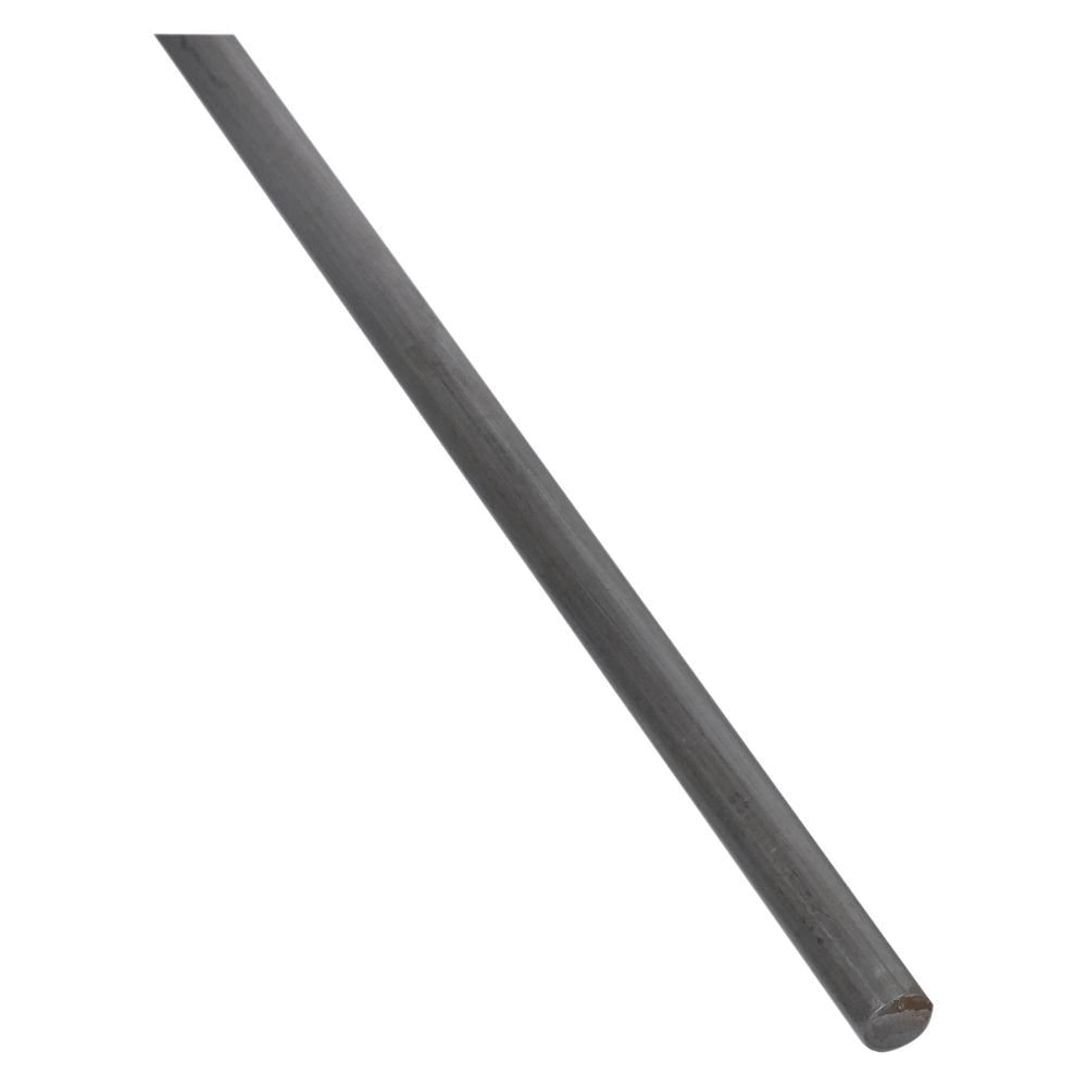 4055BC Series N301-200 Smooth Rod, 5/8 in Dia, 36 in L, Steel, Plain