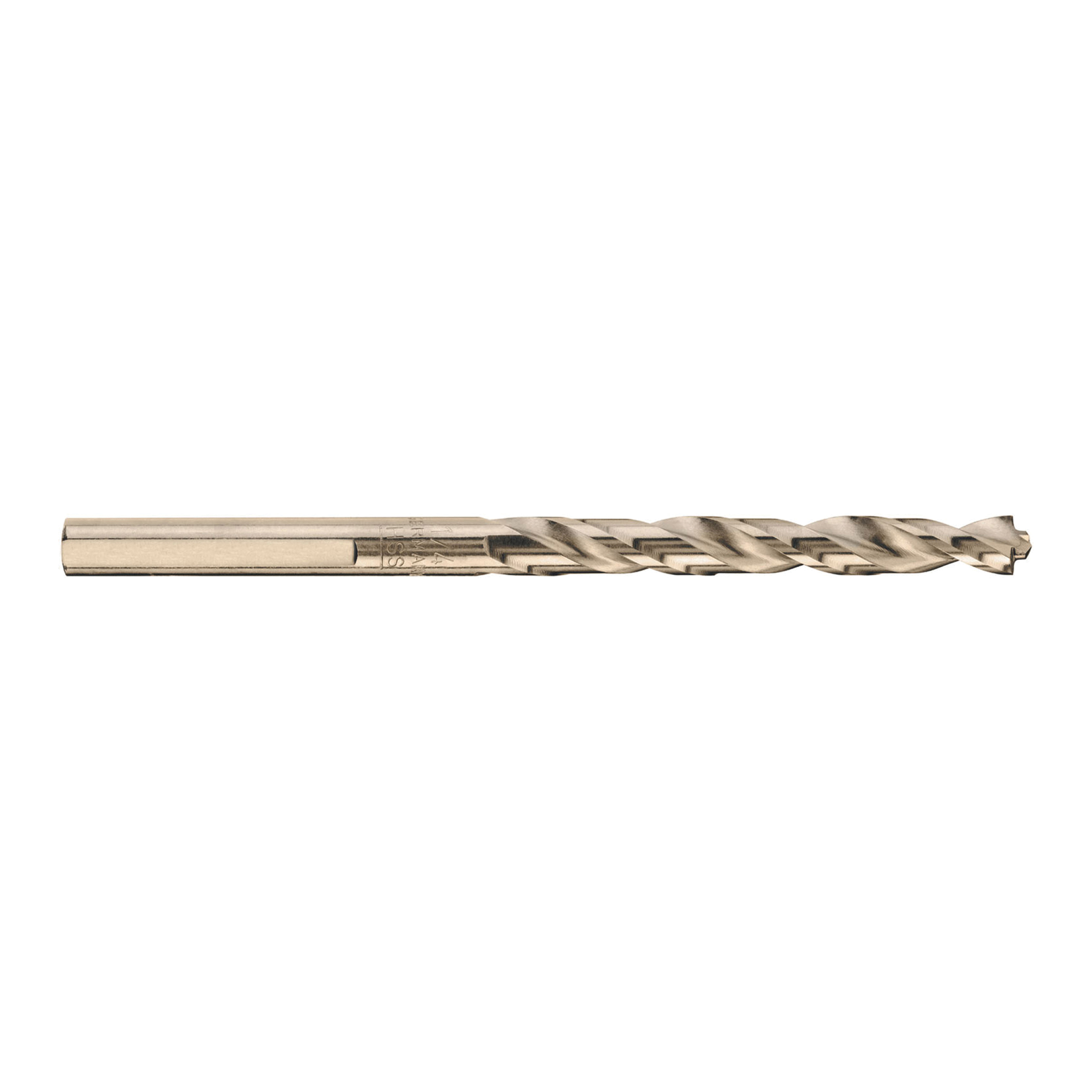 DW1925 Drill Bit, 25/64 in Dia, 5-1/8 in OAL, Spiral Flute, 3-Flat Shank