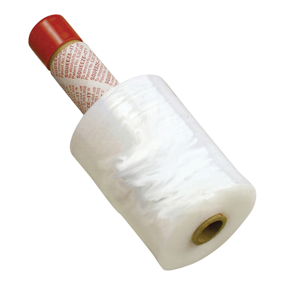 ST51 Stretch Film, 1000 ft L, 5 in W, Plastic, Clear